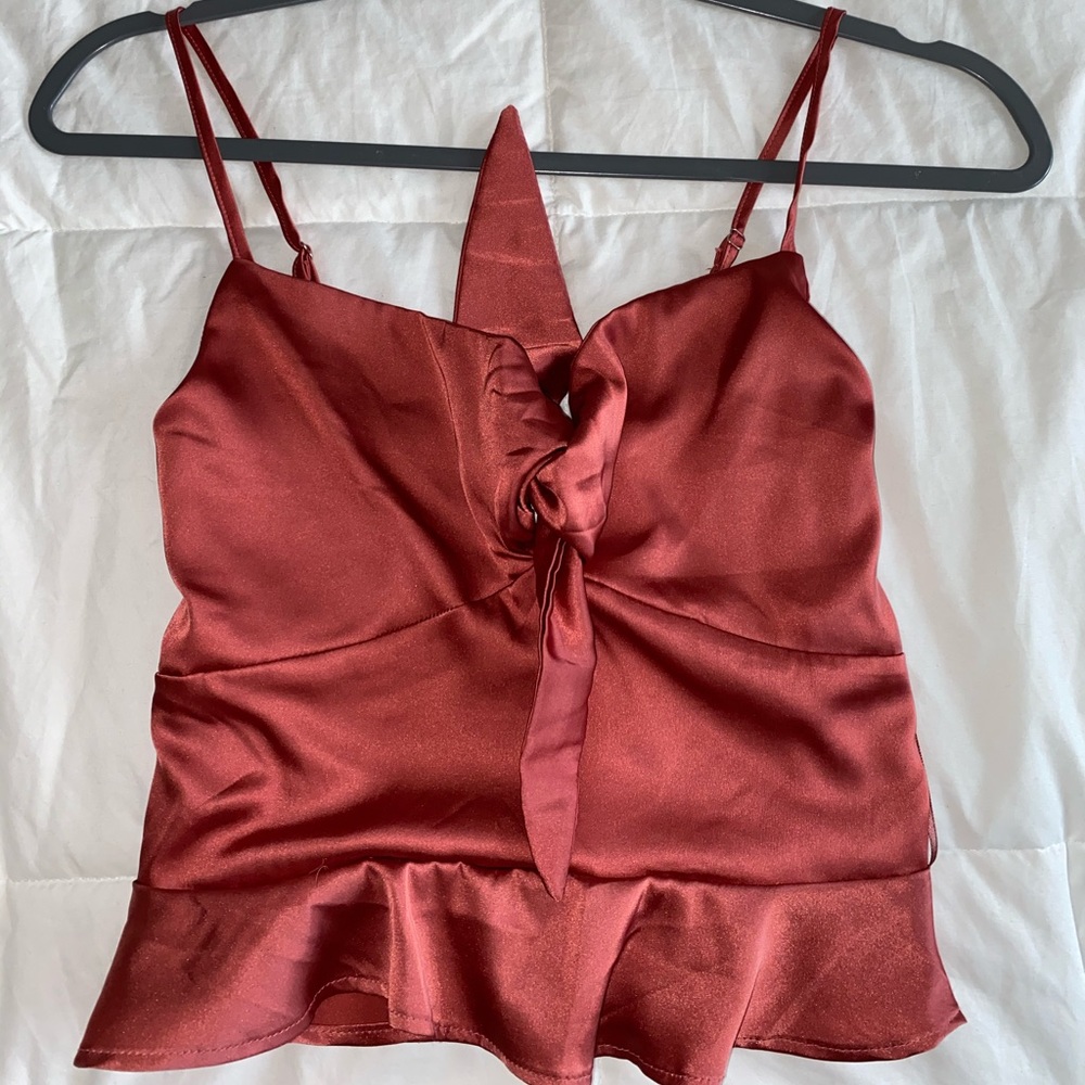 Spaghetti String Blouse